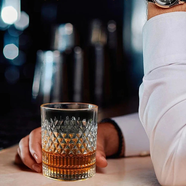 Copo de Whisky Vidro Cristal Luxo Premium Houss