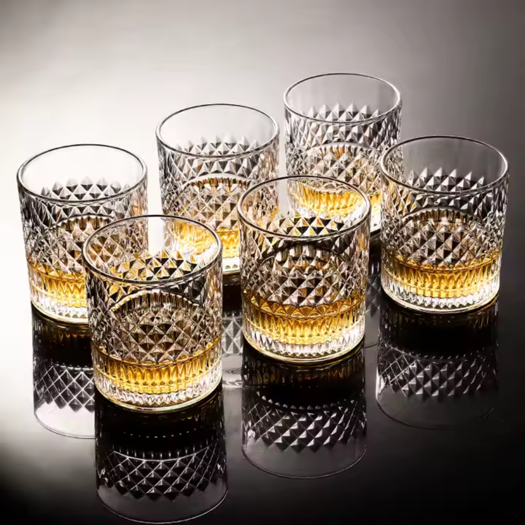 Copo de Whisky Vidro Cristal Luxo Premium Houss