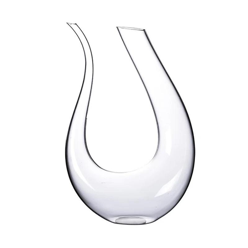 Decanter de Vinho Moderno Vidro Cristal Houss