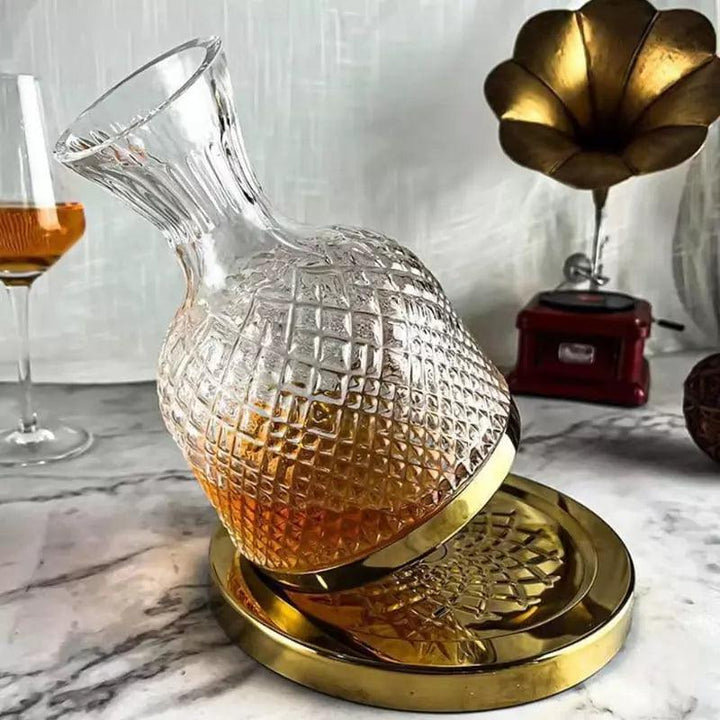Decanter de Vinho Vidro Cristal Declinado Houss