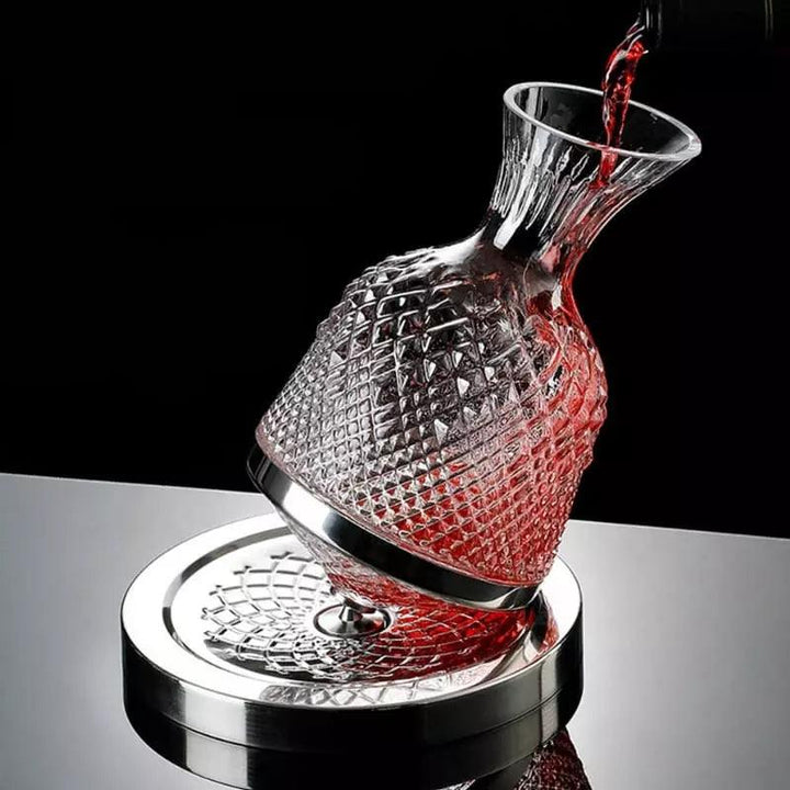 Decanter de Vinho Vidro Cristal Declinado Houss