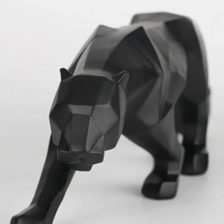 Estatueta Decorativa Leopardo em Resina Houss