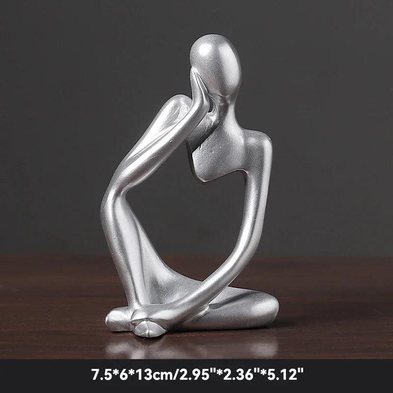 Estatueta O Pensador Abstrato Houss