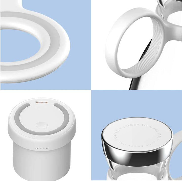 Com belos detalhes e acabamento impecável, o Liquidificador Portátil e Mixer Houss possui Qualidade Premium