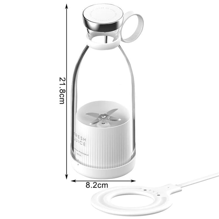 O Liquidificador Portátil e Mixer Houss possui o tamanho ideal para seu bolso e sua bolsa!