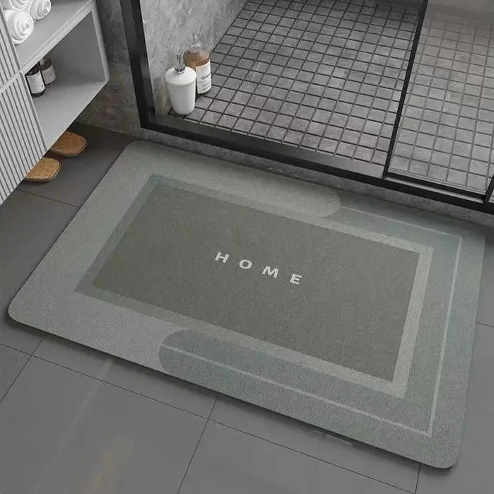 Tapete Para Banheiro Absorvente Modelo Home Houss