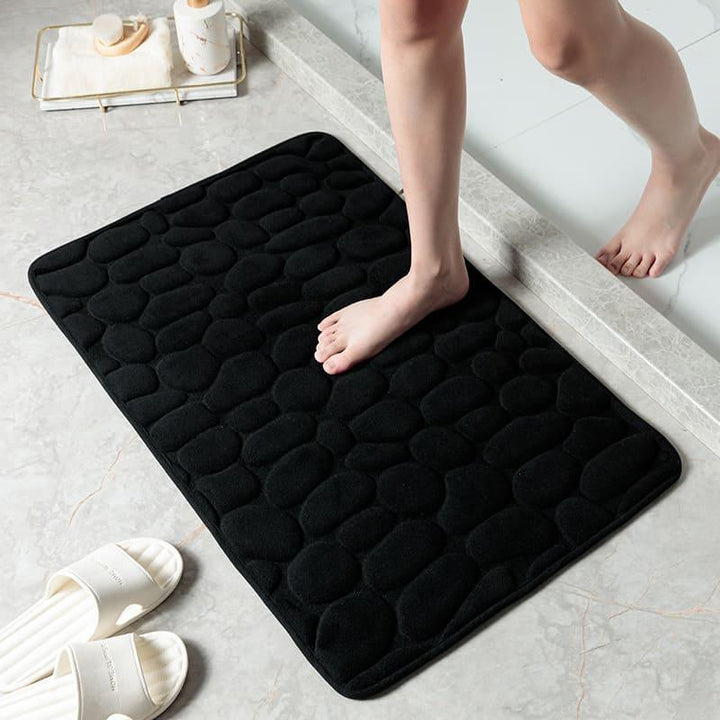 Tapete para Banheiro Antiderrapante Absorvente Ladrilhado Houss