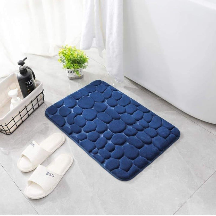 Tapete para Banheiro Antiderrapante Absorvente Ladrilhado Houss