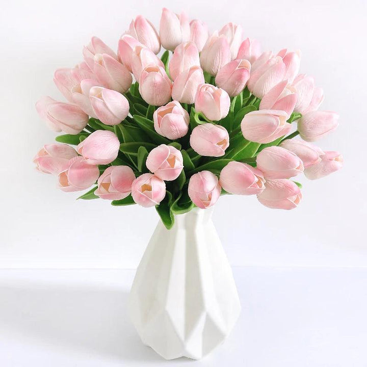 Decore sua sala com as Tulipas Artificiais Ornamentais Houss