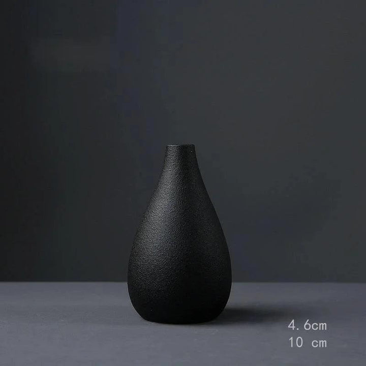 Vaso Decorativo Para Sala Preto Houss