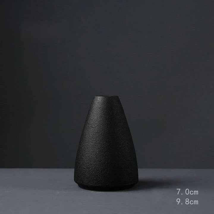 Vaso Decorativo Para Sala Preto Houss