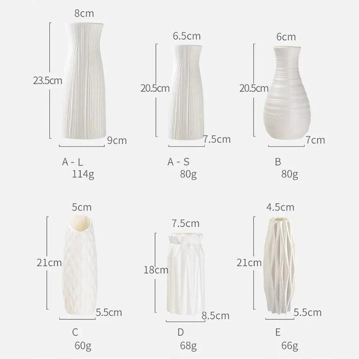 Vaso de Flor Decorativo Moderno Houss